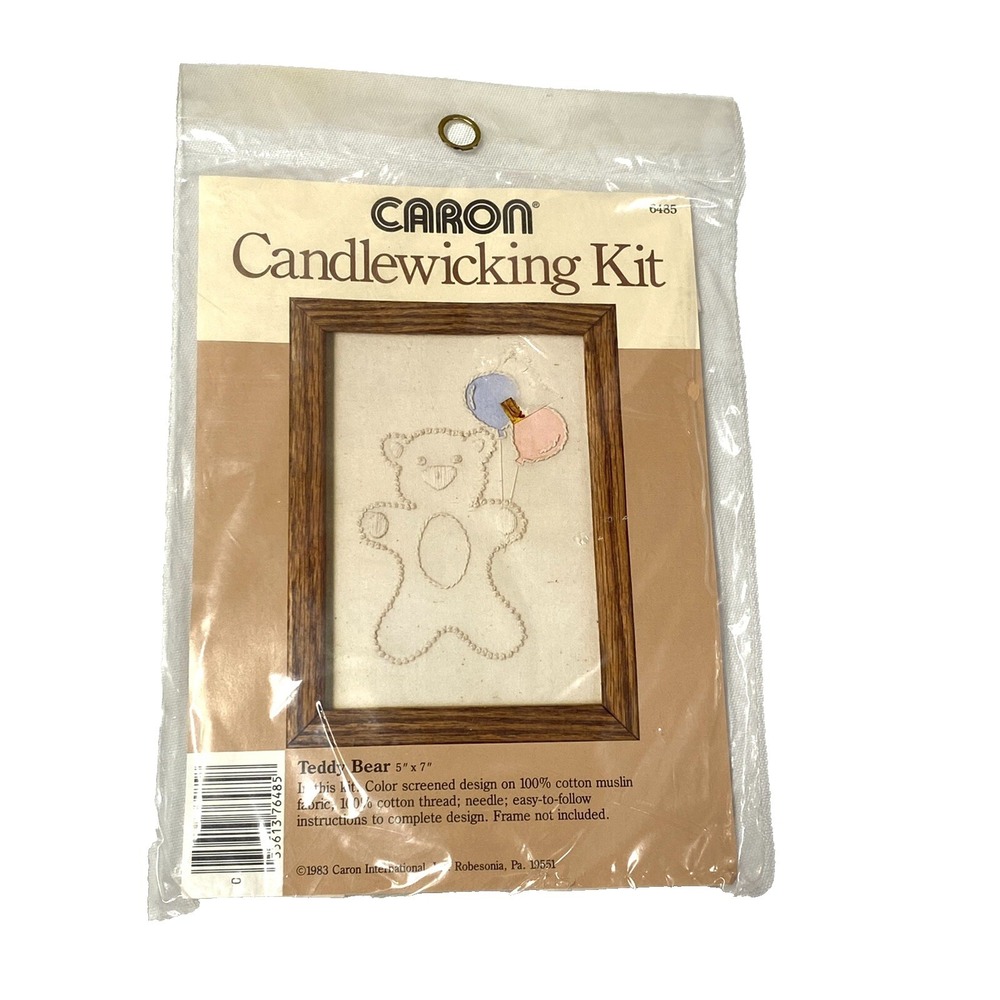 caron candle wicking kit‎ teddy bear 6485